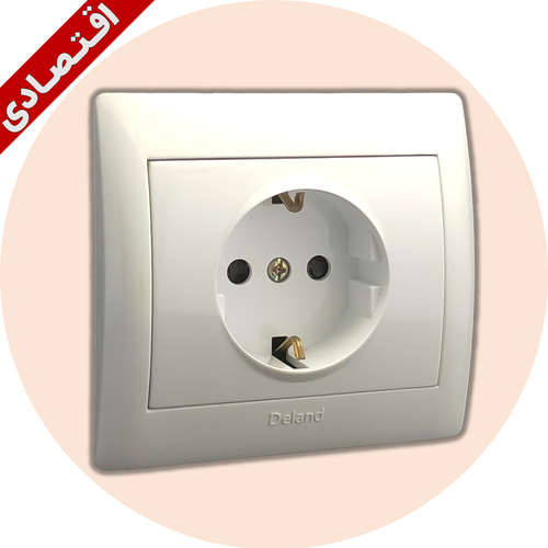 پریز برق محافظ دار | مدل آریا دلند